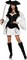UNDERWRAPS Sexy Womens Pirate Costume - Buccaneer Dress Pirate Halloween Costumes Women (Womens Medium (8-10)